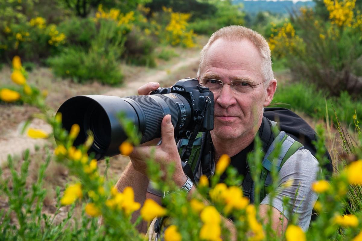 Der Fotograf Dr. Tilo Geisel im Einsatz, Foto: Tobias Geisel